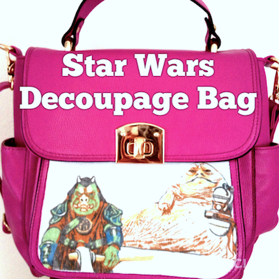 Decoupage Bag