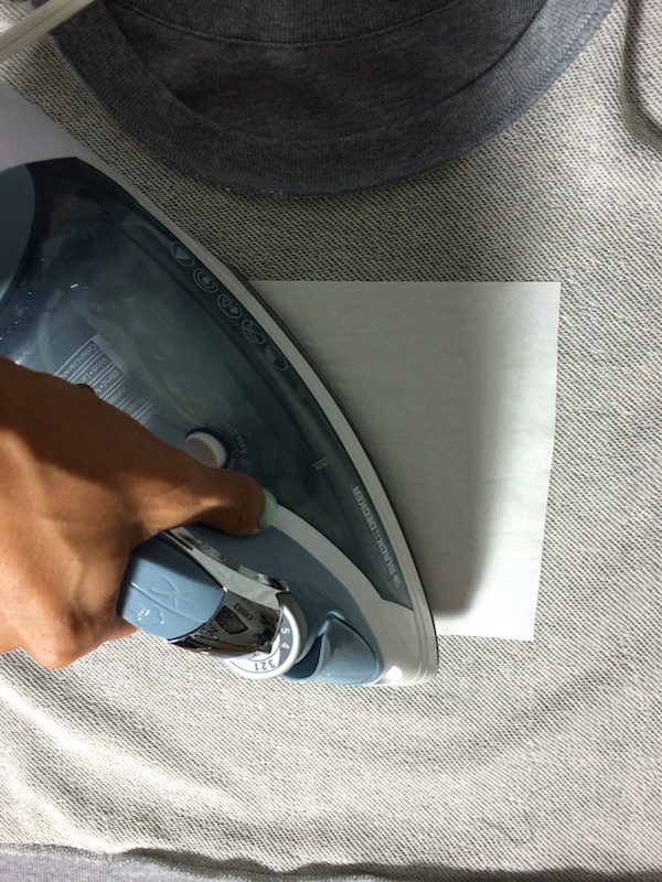 Ironing Inside Paper