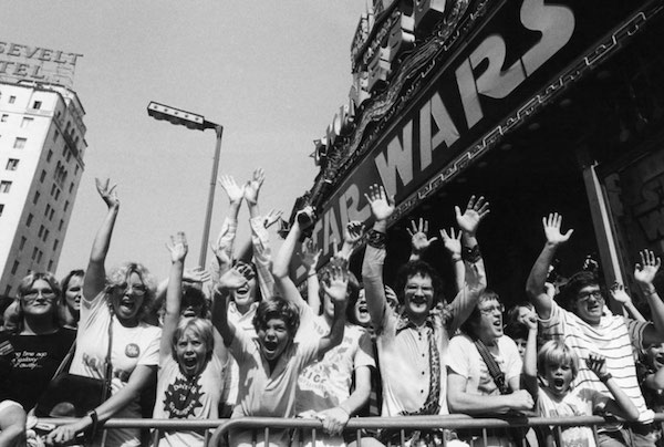 Opening day at Grauman's Chinese Theater, May 25 1977